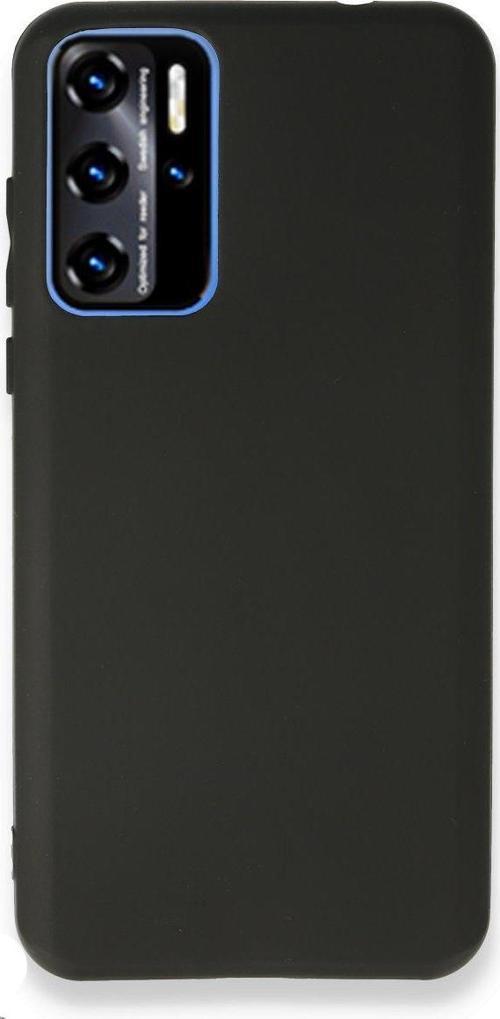 Reeder P13 Blue 2021 ile Uyumlu Kapak Mat Siyah Yumuşak Silikon Kılıf