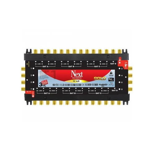YE-14/8 Kaskatlı Uydu Santral MultiSwitch
