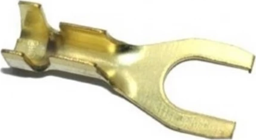 500 Adet Çatal 2.5 mm Terminal Kablo Pabuç