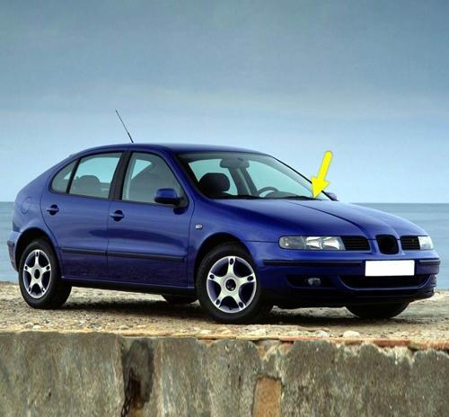 Seat Leon MK1 2000-2005 Ön Cam Sol Silecek Kolu 1M1955409B
