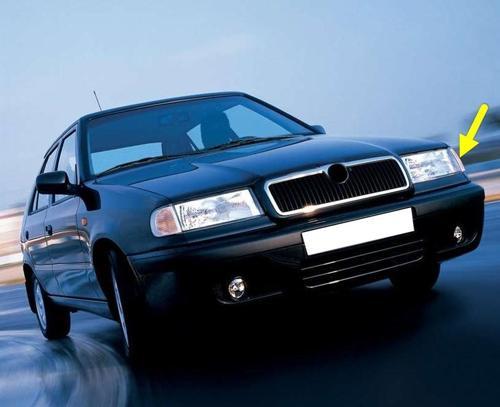 Skoda Felicia 1995-2001 Sol Ön Sinyal Lambası Beyaz Duysuz 6U0953041A