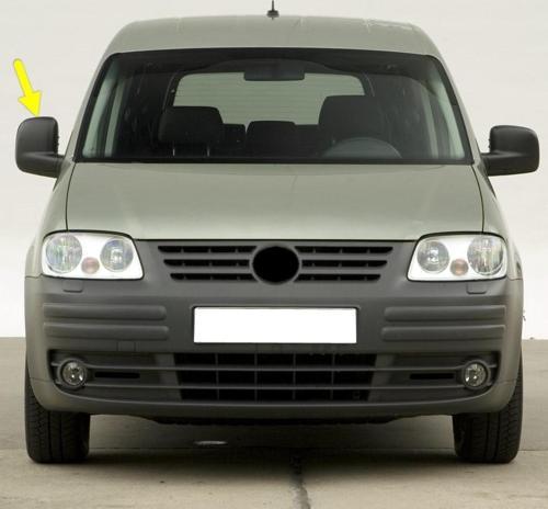 VW Caddy 2004-2010 Sağ Dış Dikiz Aynası Komple Elektrikli 2K1857508K