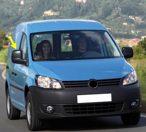 VW Caddy 2011-2015 Sağ Dış Dikiz Aynası Komple Elektrikli 2K1857508K