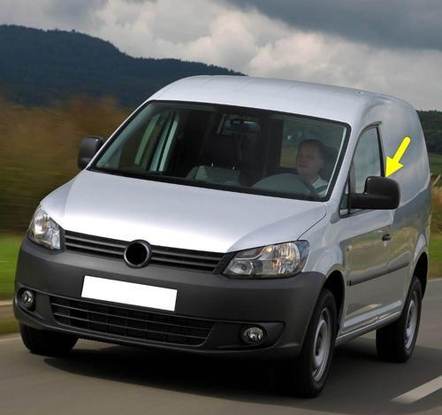 VW Caddy 2011-2015 Sol Dış Dikiz Aynası Komple Elektrikli 2K1857507K
