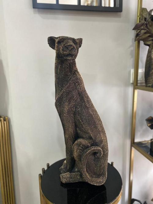 Dekoratif Puma Leopar Çita Biblo 70 Cm