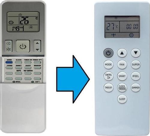 Fjtherma-Ecotherma-Hisense DG11H1-01E DG11H1-01 Klima Kumanda