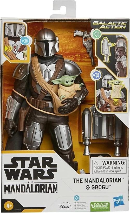 F5194 Star Wars The Mandalorian ve Grogu Aksiyon Figürü +4 yaş