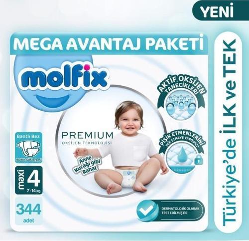 Premium Mega Avantaj Paketi 4 Beden 344 Adet