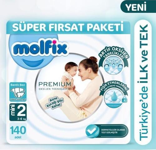 Premium Süper Fırsat Paketi 2 Beden 140 Adet