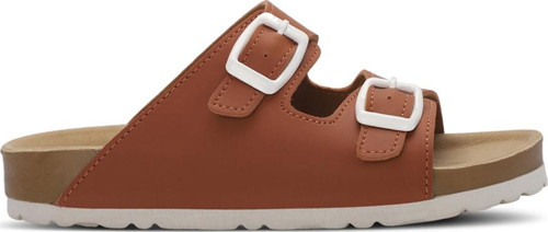 KREKA Unisex Çocuk Terlik Taba