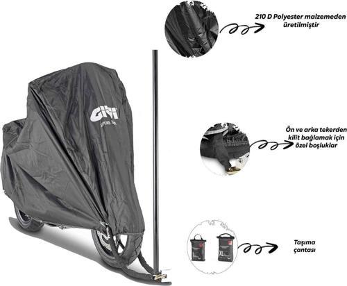 S203 Motosiklet Brandası (Maxi Scooter - Sportouring - Touring -Enduro)