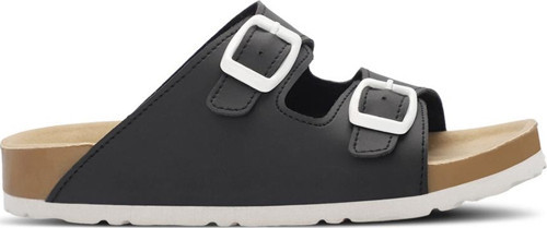 KREKA Unisex Çocuk Terlik Siyah
