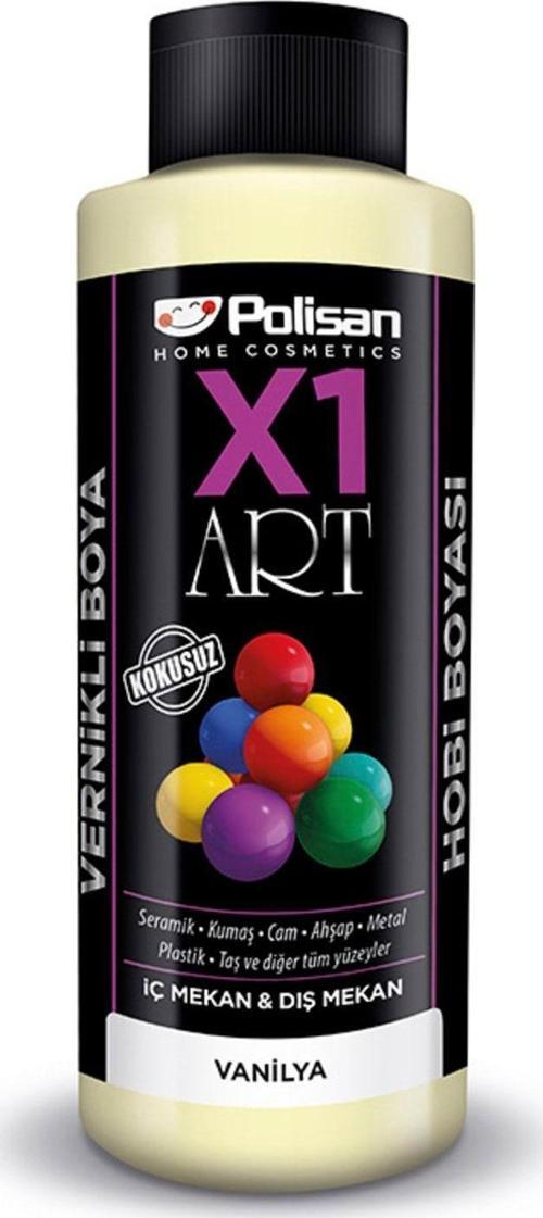 X1 Art Vernikli Hobi Boyası 120ml Vanilya