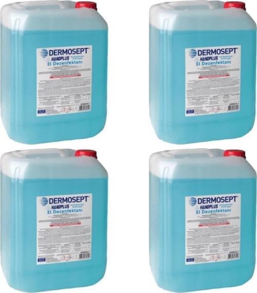 Alkol Bazlı El Dezenfektanı Antiseptik 5Lt 4Lü Paket