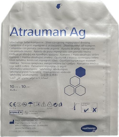 Atrauman Ag Gümüşlü Tül Yara Örtüsü 10*10 Cm (1 Adet)