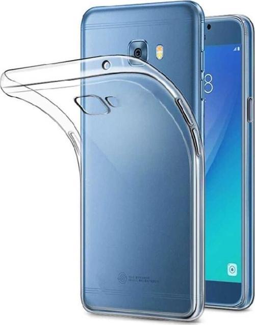 Galaxy C7 Kılıf Zore Kamera Korumalı Süper Silikon Kapak