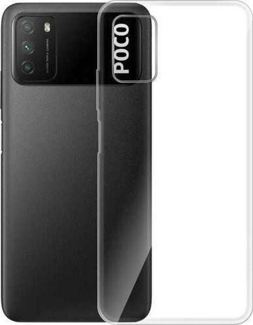 Xiaomi Poco M3 Kılıf Zore Kamera Korumalı Süper Silikon Kapak