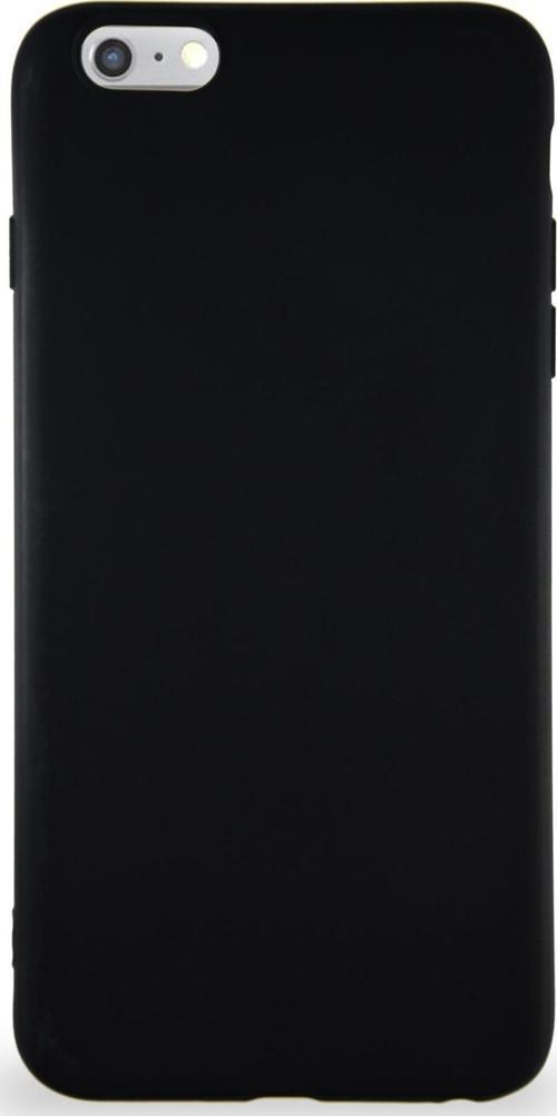 Apple iPhone 6S Plus Kılıf Soft Premier Renkli Silikon Kapak - Siyah