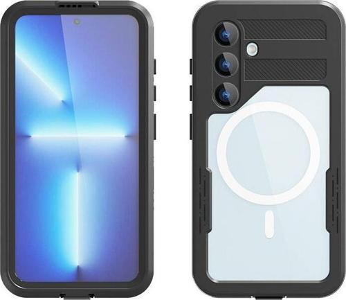 Galaxy S24 Plus Magsafe Şarj Özellikli 1-1 Su Geçirmez Kılıf