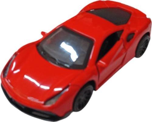 Çek Bırak Metal Araba - 4311B - Kırmızı