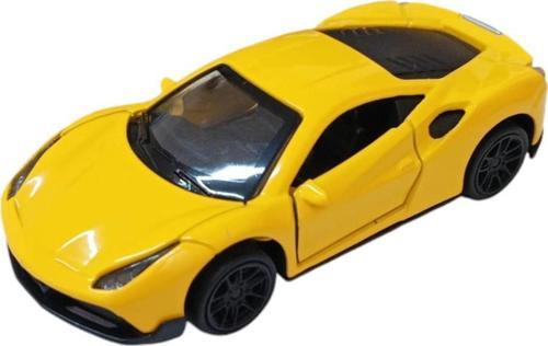 Çek Bırak Metal Araba - 4311B - Sarı