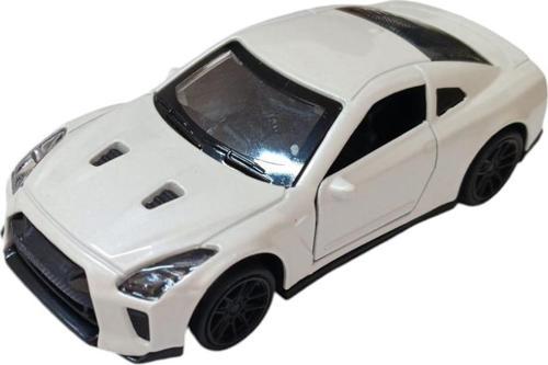 Çek Bırak Metal Araba - 4311E - Beyaz