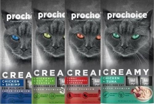 Creamy Kedi Ödül Çeşitleri (4x15 Gr) 4 Paket