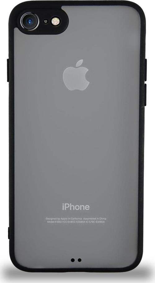 Apple iPhone 7 Kılıf Kamera Korumalı Ultra İnce Kapak - Siyah