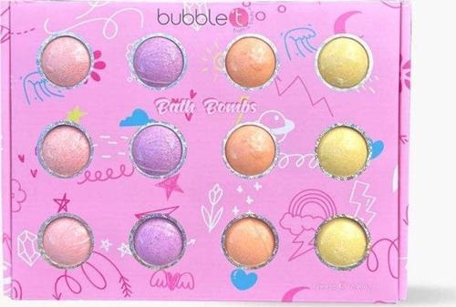 Rainbow Bath Bombs 12 x 85 gr Banyo Topu Seti