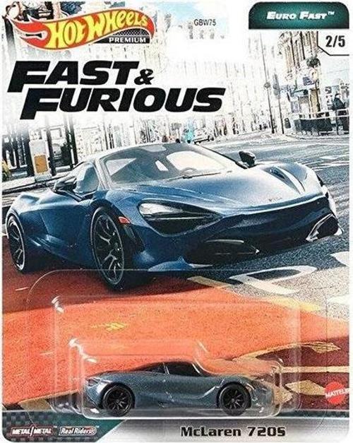 Fast & Furious Euro Fast McLaren 720s (Pearl Gray) 1/64