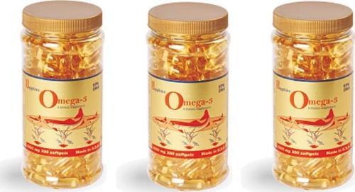 Omega-3 1000 Mg Softgel 200 Yumuşak Kapsül 3 Kutu