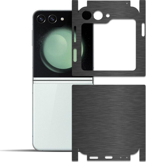 Galaxy Z Flip 5 İle Uyumlu Arka Ve Yanlar İçin Tam Koruma Dekoratif Sticker Kaplama