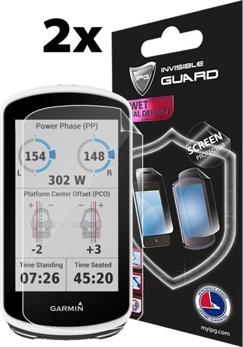Garmin Edge 1030 Bundle - Bisiklet Bilgisayarı Ekran Koruyucu (2 Adet)