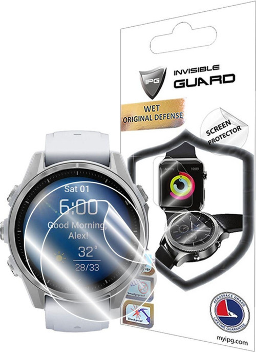 Garmin Fenix 8 (43Mm) / Fenix E (47Mm) Amoled Hydrogel Ekran Koruyucu (2 Adet)