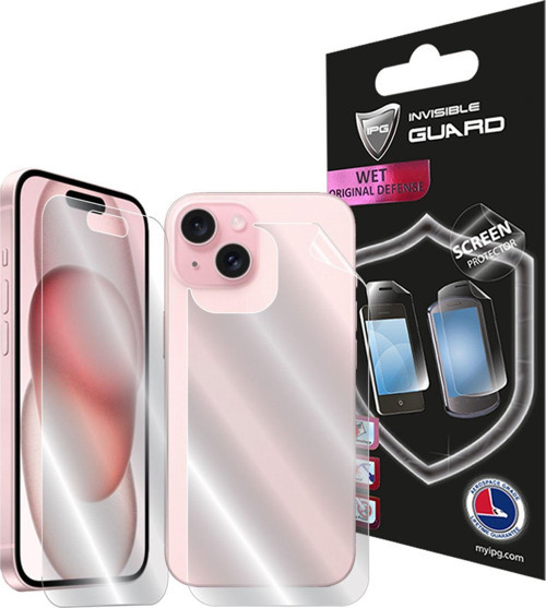 Apple İphone 15 İçin Hydrogel Tam Kaplama (Ekran Ve Arka Koruma)