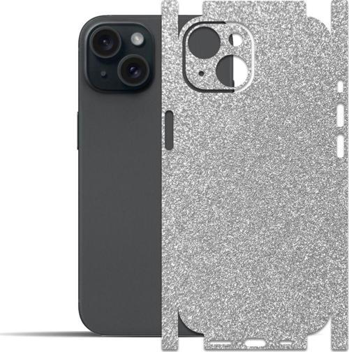 İphone 15 Plus İle Uyumlu Arka Ve Yanlar İçin Tam Koruma Dekoratif Sticker Kaplama