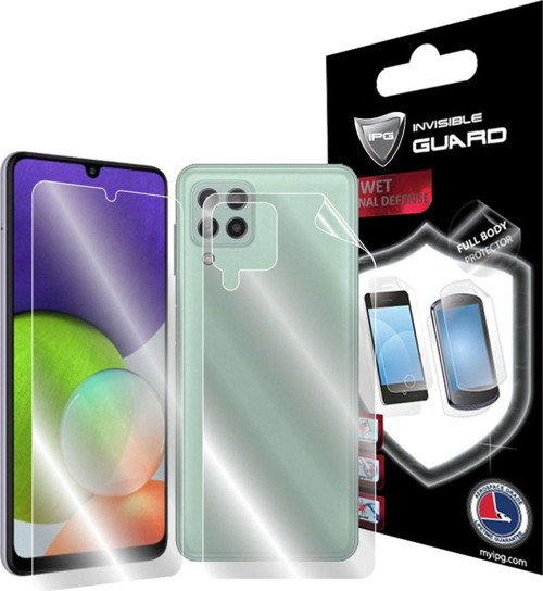 Samsung Galaxy A22 Hydrogel Tam Kaplama (Ekran Ve Arka Koruma)