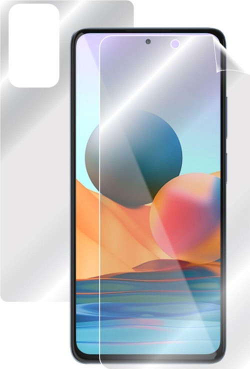 Xiaomi Redmi Note 10 Pro Görünmez Hydrogel Tam Kaplama (Ekran Ve Arka Koruma)