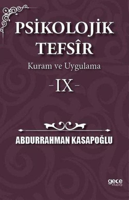 Psikolojik Tefsir Kuram ve Uygulama 9