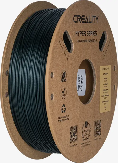 Hyper PLA Karbon Fiber Filament Koyu Yeşil 1.75mm 1kg