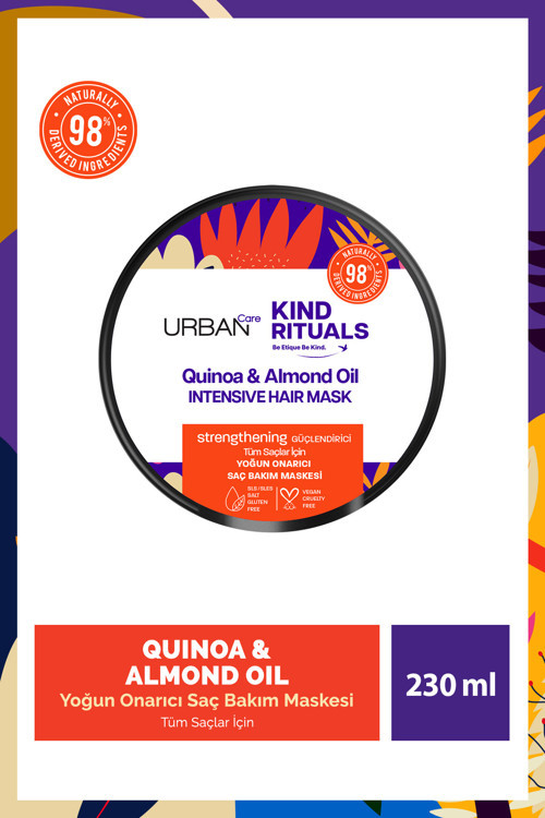 Kind Rituals Kinoa Almond Oil Saç Bakım Maskesi 230 ML
