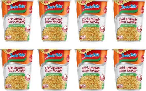 Noodle Köri 60 gr Bardak x 8 Adet