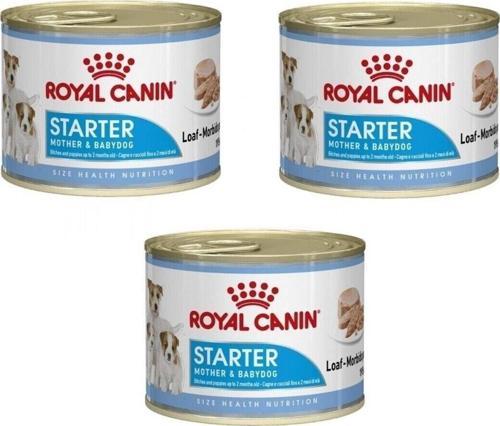 Starter Mousse Anne Ve Yavru Köpek Konservesi 195 gr. X 3 Adet