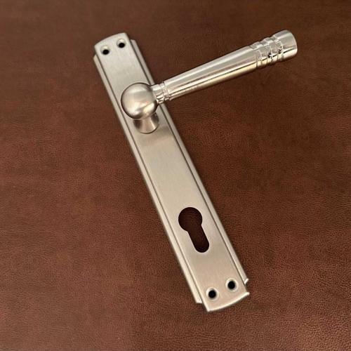 Osmanlı Topkapı Handles Saten Aynalı Yale Çelik Kapı Kolu 1 Takım