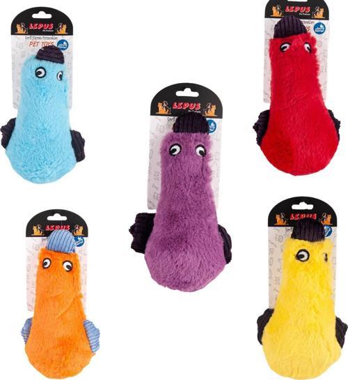 ÖRDEK PELUŞ RENKLİ VİGVİGLİ KÖPEK OYUNCAĞI 
