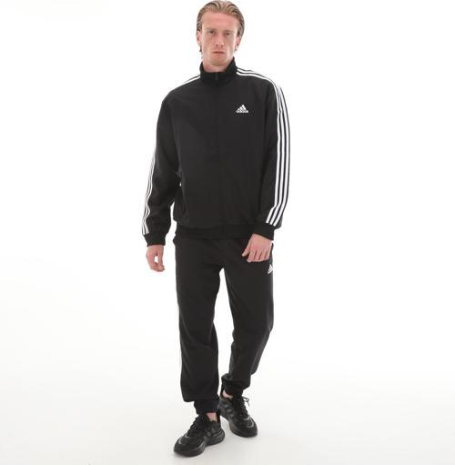 IC6750-E adidas M 3S Wv Tt Ts Erkek Eşofman Takımı Siyah