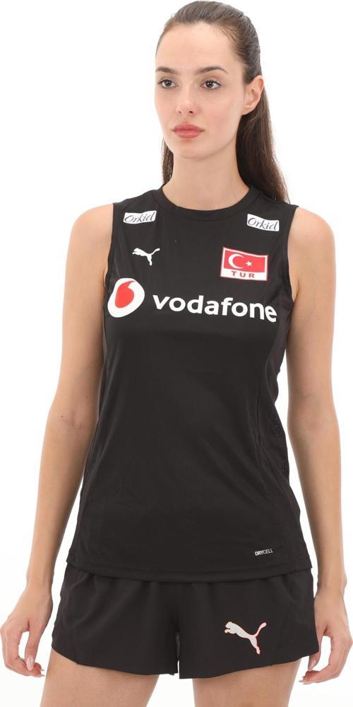 706395-03 Puma Women Vollyball Jersey Kadın Forma Siyah