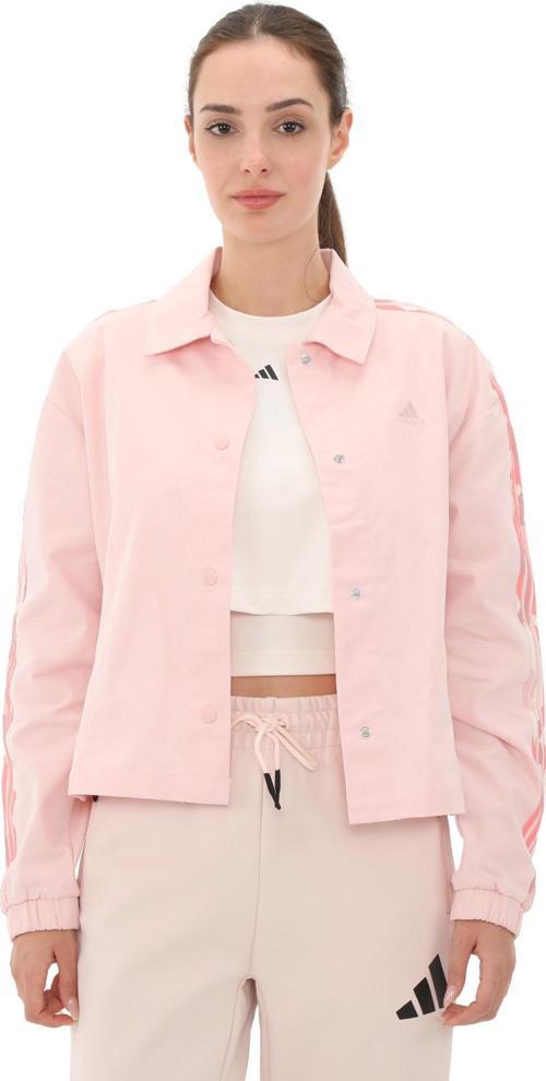 IY1688-K adidas W Camo 3S C Jkt Kadın G&amp;ouml;mlek Pembe