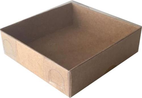 Asetat Kutu Altı Karton 7X7X2.2 CM (50 Adet)  Kraft