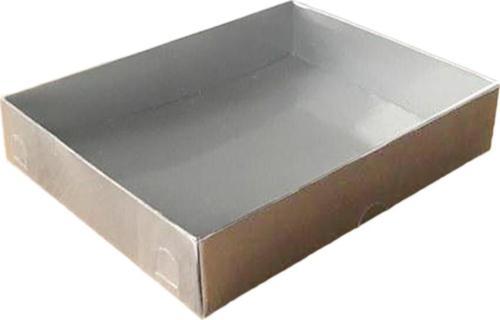Asetat Kapaklı Karton Kutu 12X15X3 (25 Adet)  Gri